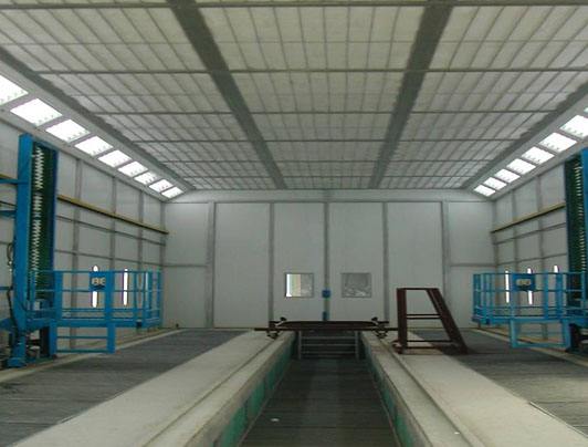 機(jī)械回收噴砂房